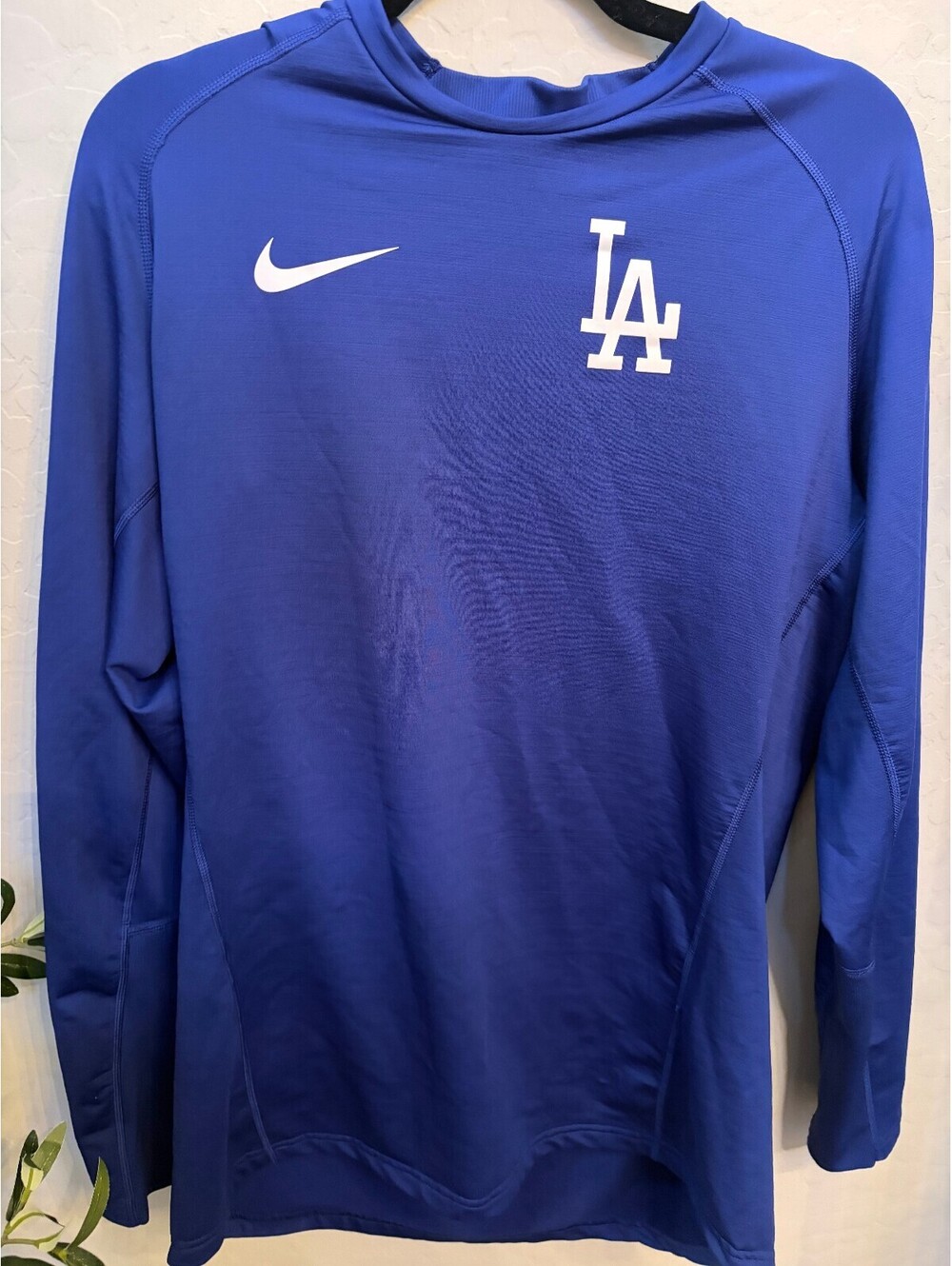 Team Issued #52 Phil Bickford Long Sleeve Nike Performance Shirt/Under Shirt